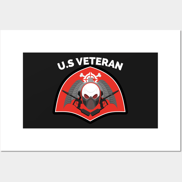 Veterans day, freedom, is not free, lets not forget, lest we forget, millitary, us army, soldier, proud veteran, veteran dad, thank you for your service Wall Art by Famgift